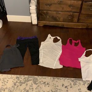 Bundle of tanks and capris
